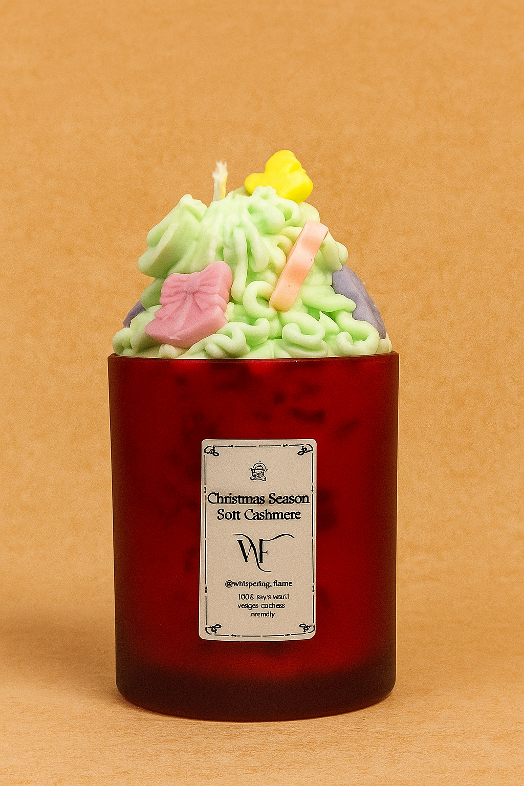 Decorational Christmas Soft Cashmere Candle