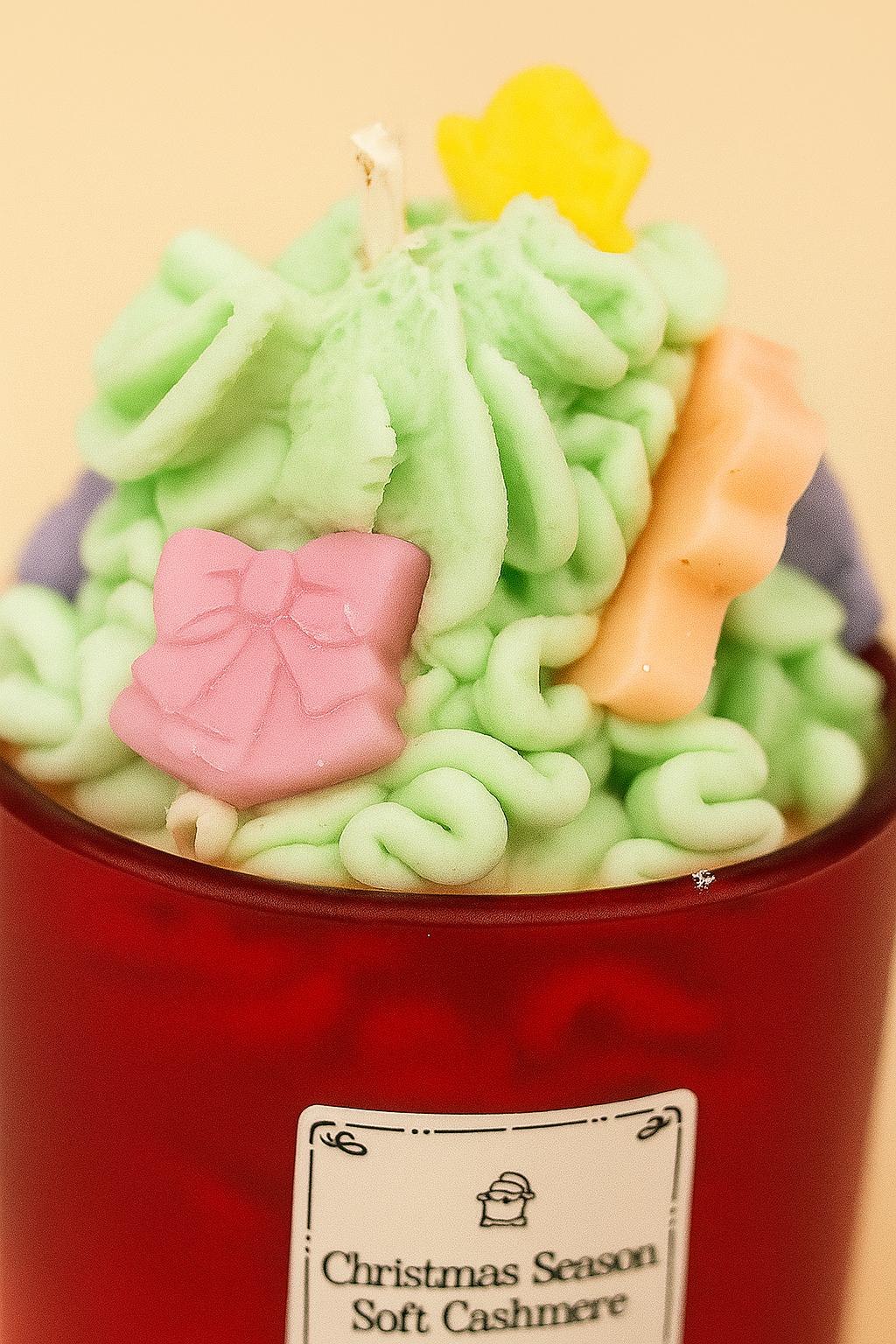 Decorational Christmas Soft Cashmere Candle