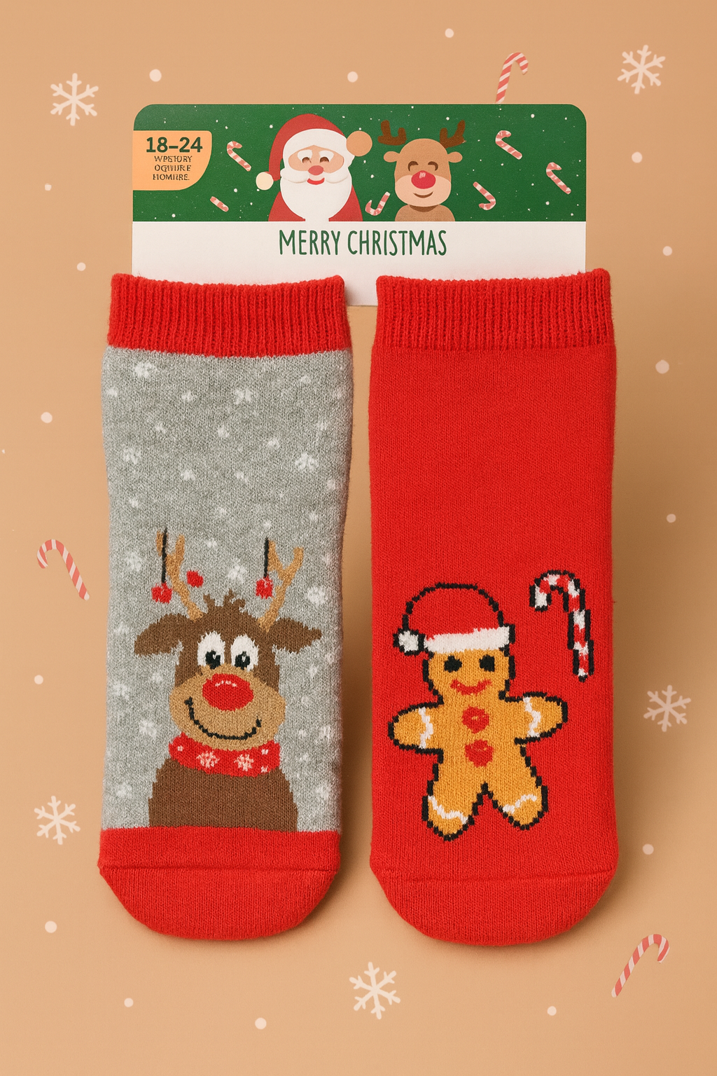 Soft Winter Baby Socks – 18–24 Months